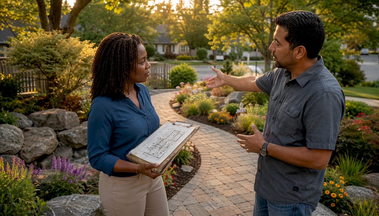 Landscape architect discusses outdoor design plans